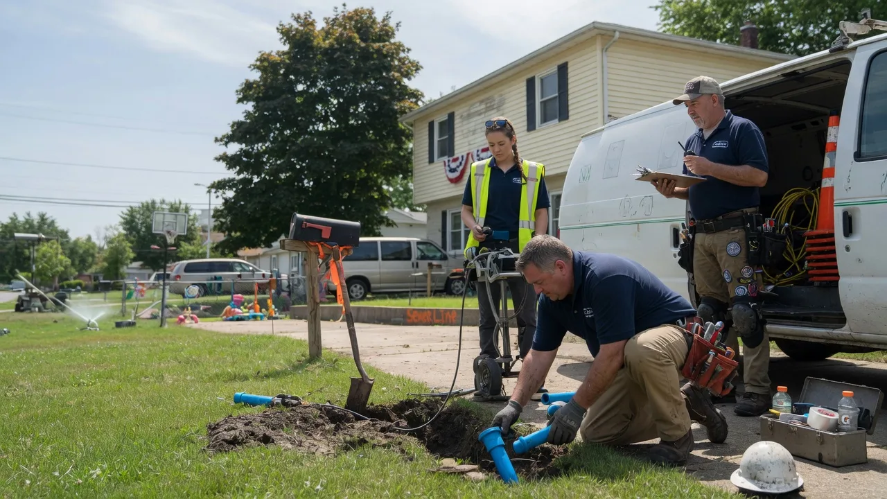 Slab Leak Repair in Farmdale, OH near me